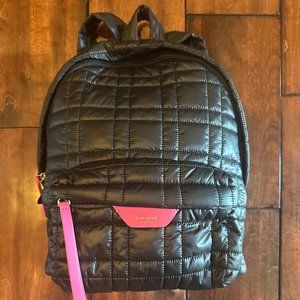 Kate Spade Softwhere Medium Nylon Quilted Backpack in Black